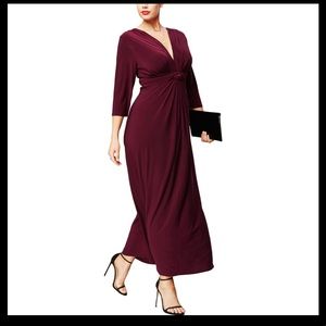 Plum Wedding Guest Dress